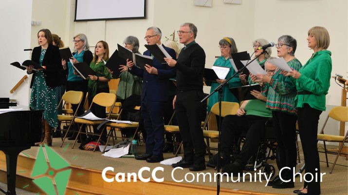 CanCC Community Choir meet at St Lukes Church in Watford