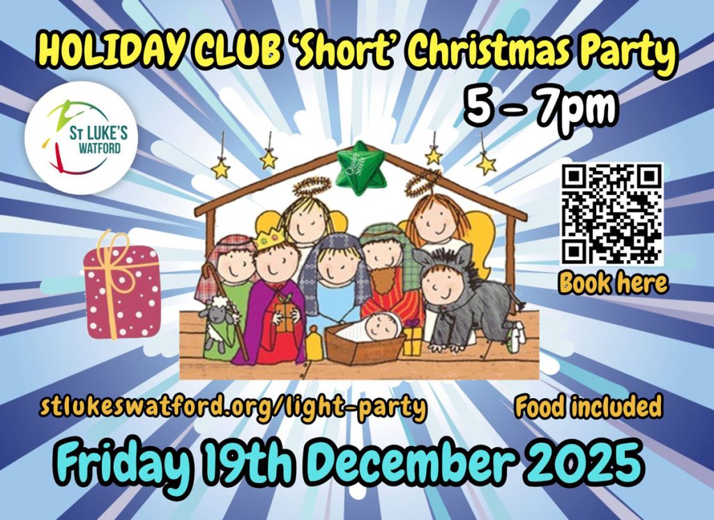 Holiday Club Short Christmas at St Lukes Watford 2025