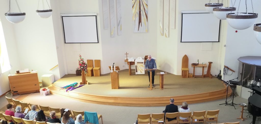 Tuesday morning church in the Watford area