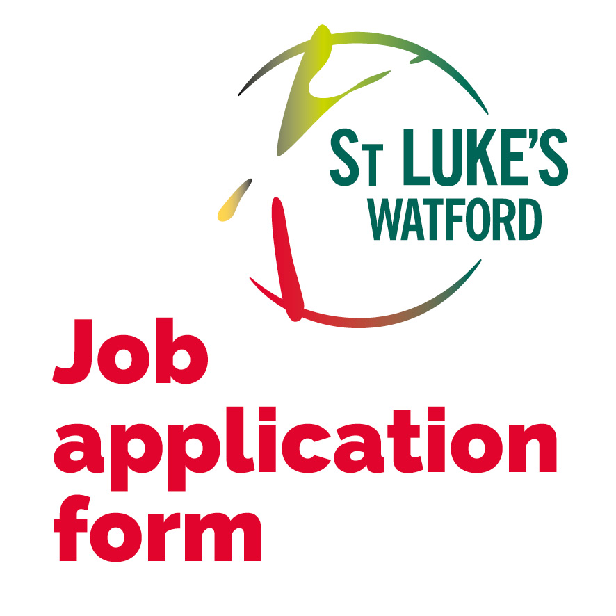 Job application form St Lukes Church Watford