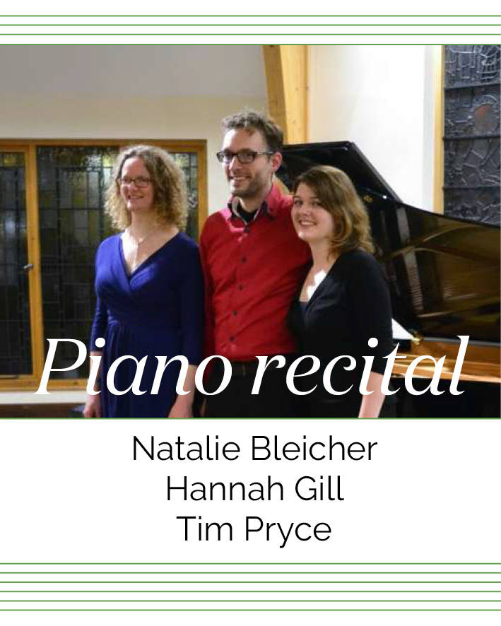 Piano recital at St Lukes Church Watford